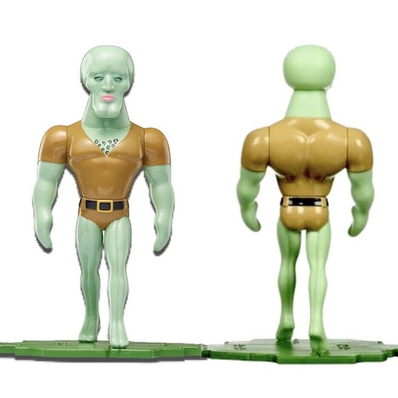 SpongeBob Squarepants | Art | Spongebob Squarepants Muscular Buff ...